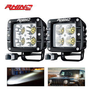 LED Light FLOOD POD Pair 40 W - RHINO 4X4 UNITED STATES