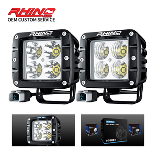 LED Light FLOOD POD Pair 40 W - RHINO 4X4 UNITED STATES