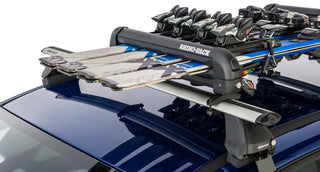Rhino-Rack Universal Ski/Snowboard Carrier - Fits 4 Pairs of Skis or 2 Snowboards - Black - RHINO 4X4 UNITED STATES