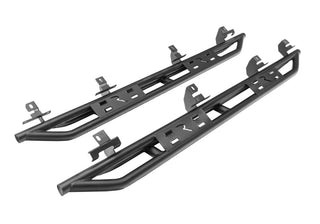 Rampage 20-22 Jeep Gladiator SRS Sidebar Rock Crawler Steps - Black - RHINO 4X4 UNITED STATES