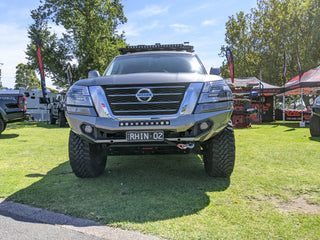 NISSAN ARMADA Y62 SERIE 5/6 FRONT BUMPER - RHINO 4X4 UNITED STATES