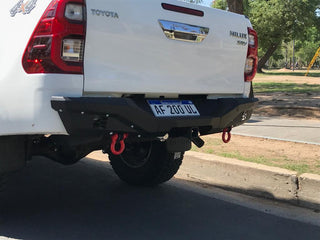 TOYOTA HILUX 2016+ REAR BUMPER - RHINO 4X4 UNITED STATES