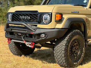 TOYOTA LAND CRUISER 70 SERIES 2024+ FRONT BUMPER - RHINO 4X4 UNITED STATES