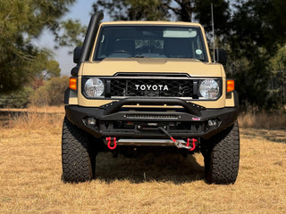 TOYOTA LAND CRUISER 70 SERIES 2024+ FRONT BUMPER - RHINO 4X4 UNITED STATES