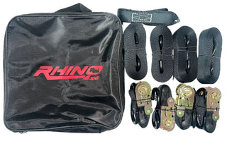 Rhino 4x4 Ratchet Tie Down Straps Kit - RHINO 4X4 UNITED STATES