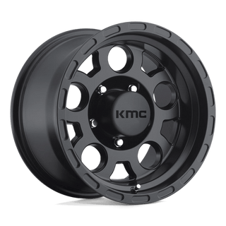 KM522 ENDURO 17X9 6X5.5 M-BLK -6MM