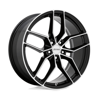 PE P5C 17X8 5X112 66 G-BLK MACH +40