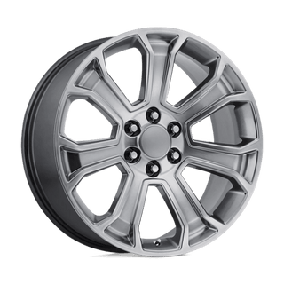 PR166 22X9 6X5.5 HYPER SLV 24MM