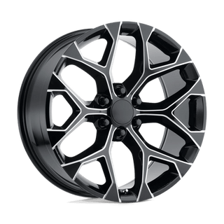 PR176 22X9 6X5.5 G-BLK MILL 24MM