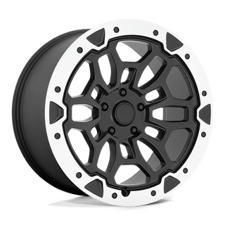 PR215BM 22X10 6X5.5 78.1 M-BLK MACH 19MM