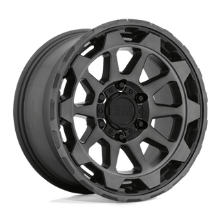BRRTR 17X8.5 6X4.5 M-GNMTL BRSH-FC 12MM