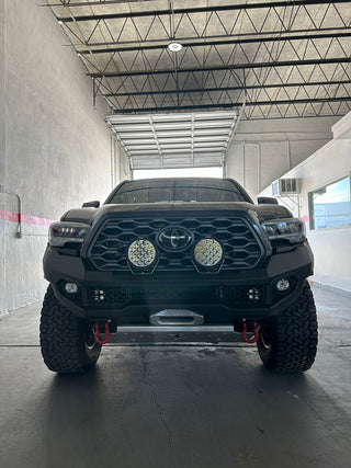 LED ROUND RHINO 4X4  7” 105w pair - RHINO 4X4 UNITED STATES