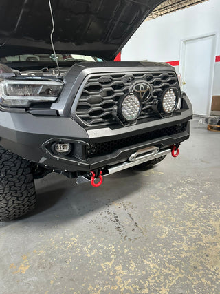 LED ROUND RHINO 4X4  7” 105w pair - RHINO 4X4 UNITED STATES