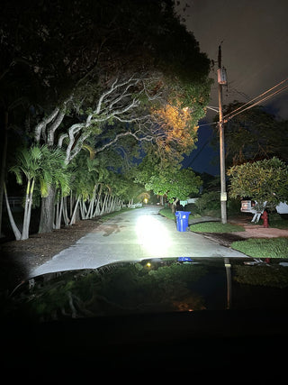 LED ROUND RHINO 4X4  7” 105w pair - RHINO 4X4 UNITED STATES