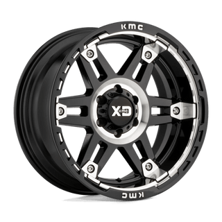 XD840 17X8 6X4.5 G-BLK MACH 18MM CB 66.1