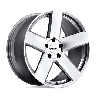 TW BRISTL 22X10.5 5X112 +44 66.6 SLV MIR