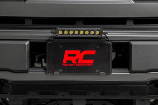 8 Inch Black Series LED Light Bar | Single Row | Amber DRL